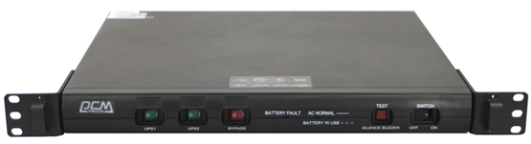 Фото Powercom King Pro RM, Line-Interactive, 1000VA/800W, Rack mount 1U, 5*IEC320-C13 (1 surge & 4 batt), USB, LCD, black (1152593)
