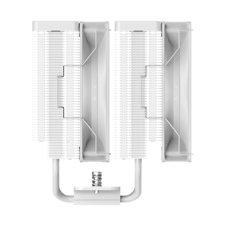 Фото Ocypus Delta A62 WH ARGB, 2x120mm ARGB FAN, Top Panel, 6 HEAT PIPES, 4-PIN PWM, 500-2000 RPM, 29DBA, HYDRO BEARING, LGA115X/1200/1700/18XX, AM4/AM5