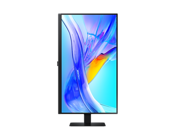 Фото Samsung 27" ViewFinity S8 S27D804UAI IPS LED 16:9 3840x2160x60Hz 5ms 350cd 1000:1 178/178 1,07 млрд;HDR10;DP;HDMI;USB-C(90 Вт);USB3.0x3;RJ45;KVM Switch;Tilt; Swiv; HAS; Pivot; VESA; Black