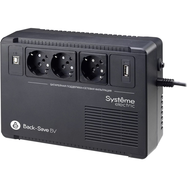 Фото Systeme Electric Back-Save BV 400VA BVSE400RS