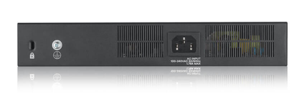 Фото Smart L2 PoE+ Zyxel NebulaFlex GS1920-8HPv2, 8xGE PoE+, 2xCombo (SFP/RJ-45), бесшумный (без вентилятора), бюджет PoE 130 Вт