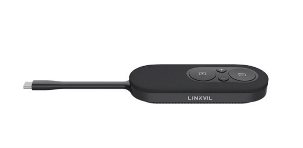 Фото LINKVIL CA200 All-in-one решение для ВКС: RC10+CP20; 4K UHD One-click Screen-sharing, Wireless HDMI and camera support, Auto-framing