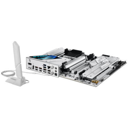 Фото ASUS ROG STRIX Z890-A GAMING WIFI, LGA1851, Z890, 4*DDR5, 4*SATA, 5*M.2, 7*USB 3.2, Type-C, 2*PCIx16, 2*Thunderbolt™ 4, HDMI+DP, ATX; 90MB1I90-M0EAY0