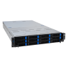Фото ASUS RS520A-E12-RS12U: 2U, 1x AMD EPYC 9004 SP5, 24x DDR5 RDIMM, 12x NVMe, 2x rear 2.5 SATA, 5x PCIe 5.0, 2x M.2, OCP 3.0, up to 2x dual-slot GPU, 2x 1600W PSU