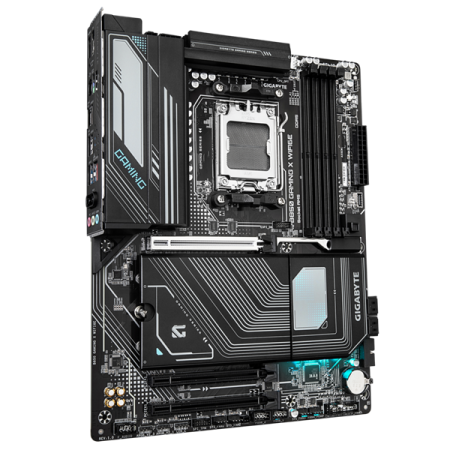 Фото GIGABYTE B850 GAMING X WIFI6E, AM5, B850, 4*DDR5, 4*SATA, 2*M.2, 2*USB 3.2, 4*USB 2.0, Type-C, 2*PCIx16, 2*DP+HDMI, ATX