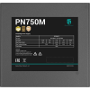 Фото Deepcool GAMERSTORM PN750M (ATX 3.1, 750W, Full Cable Management, PWM 120mm fan, Active PFC, 80+ GOLD, Gen5 PCIe) RET (R-PN750M-FC0B-WGEU)