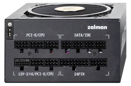 Фото Zalman ZM1200-TMX2 VIEW, 1200W, ATX12V v3.0, APFC, 12cm Fan, 80+ Gold Gen5, Full Modular, side ARGB lights, Retail