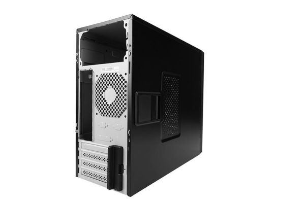 Фото Mini Tower InWin EFS712 Black ______ U3*2+U2*2+A(HD) + front fan holder + Screwless mATX (без блока питания)