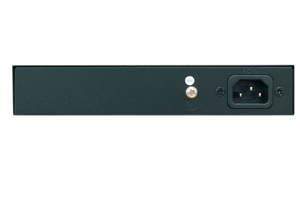 Фото OSNOVO SW-20600/A(80W) Passive PoE коммутатор Fast Ethernet на 6 портов. Порты: 4 х FE (10/100 Base-T, 52V 4,5(+) 7,8(–)) совместимы с PoE (IEEE 802.3af/at), 2 x FE (10/100 Base-T) Uplink. Совместим с