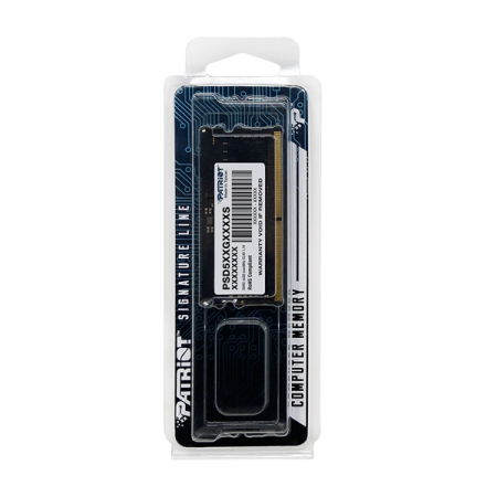 Фото Patriot SL DDR5 16GB 4800MHz SO-DIMM SINGLE 1*16GB CL40 40-40-40-70 1.1V