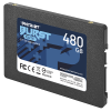 Фото Patriot SSD BURST ELITE 480GB SATA3 2.5" R450/W320 TBW 200TB 3D NAND