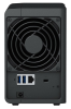 Фото Synology QC 1,7GhzCPU/2Gb/RAID0,1/upto 2HP HDD SATA(3.5')/2xUSB3.2, 1xUSB2.0/1xGbE/iSCSI/2xIPcam(up to 20)/1xPS repl DS218 1YW
