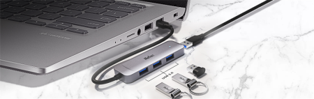 Фото Netac USB Hub WF11, USB-A to USB3.04 (repl. NT08WF11-30GR)