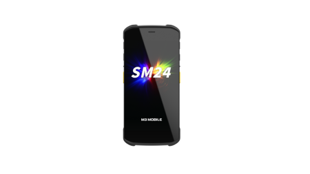 Фото M3 Mobile SM24 Android 16 GMS, LTE, HD, WIFI6E, CM60E, FRONT&REAR CAMERA, BT5.3 NFC(HF), 8GB/128GB, 6000mAh Battery, Hand Strap, Bullet Proof Film