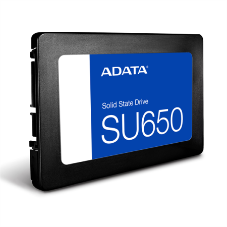 Фото ADATA SU650 2.5" SATA 480GB 520/450 TBW 280TB 3D NAND RETAIL
