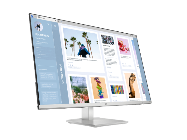 Фото HP Series 5 27 inch - 527sh Monitor 1920x1080 FHD, 16:9, IPS, 300 cd/m2, 5 ms, 178°/178°, 2xHDMI, VGA, 100 Hz, Tilt, HAS, Vesa