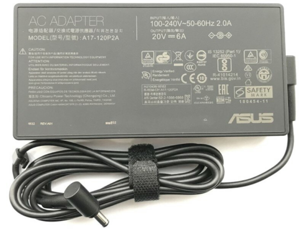 Блок питания для ноутбука ASUS 120W DC Adapter 4.5x1mm 3 PIN
