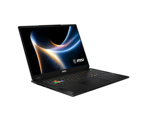 Фото MSI Stealth 18 HX A2WI Ultra9 290HX 18" 16:10 UHD+ (3840x2400)120Hz,IPS,DDR5 32GB (16GB*2),2TB SSD,NV RTX 5080(16GB GDDR7),99.9Whr,2.89kg,2y,Win11Home,Midnight Black
