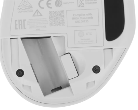 Фото Xiaomi Wireless Mouse Comfort Edition, 1200dpi, silent, White