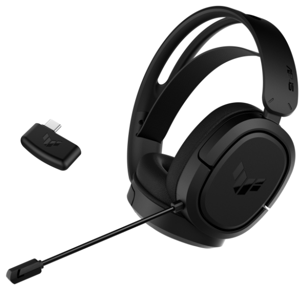 ASUS TUF GAMING H1 WIRELESS, 2.4GHz, USB Type C,USB 2.0, 295g, 20Hz~20kHz