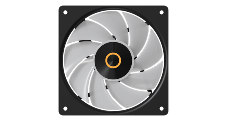Фото Ocypus Gamma F12 Elite BK ARGB, 120x120x25mm, 4-PIN PWM, 600-1800 RPM, 26 DBA MAX, HYDRO BEARING