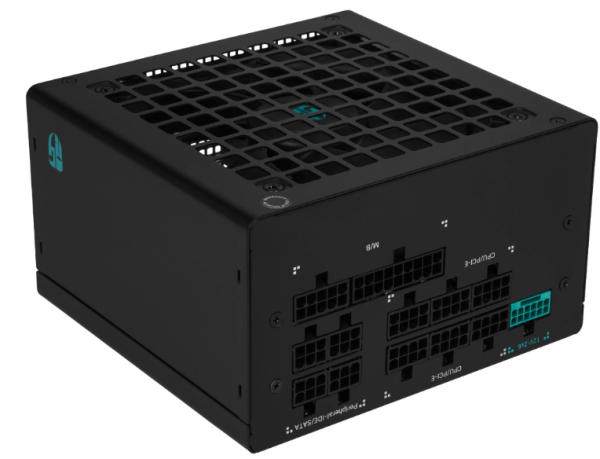 Deepcool GAMERSTORM PQ1000G (ATX 3.1, 1000W, Full Cable Management, PWM 120mm fan, 80+ GOLD, Active PFC + Half Bridge + DC/DC, Full Japanese Capasitors, Gen5 PCIe) RET (R-PQA00G-FD0B-WGEU-V1)