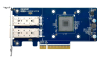 Фото QNAP Expansion Card QXG-10G2SF-X710 PCIe Gen3 x8 2x10GbE(SFP+)