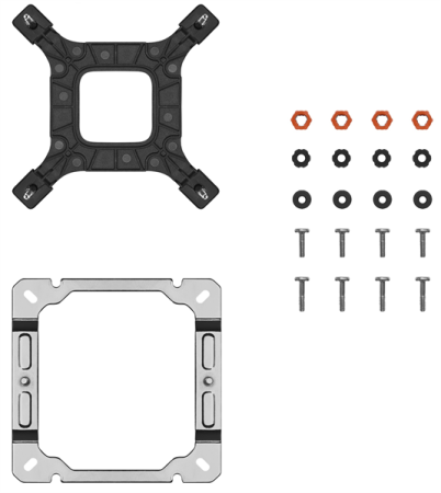 Фото DEEPCOOL AK400 DIGITAL SE LGA1700/1200/115X/AM5/AM4 (18шт/кор, TDP 220W, PWM, Fan 120mm, 4 тепл. трубки, ARGB, черный) RET (R-AK400-BKADMN-GJD)
