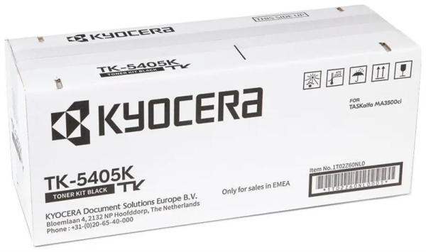 Тонер Kyocera Тонер-картридж TK-5405K для TASKalfa MA3500ci чёрный (17000 стр.)