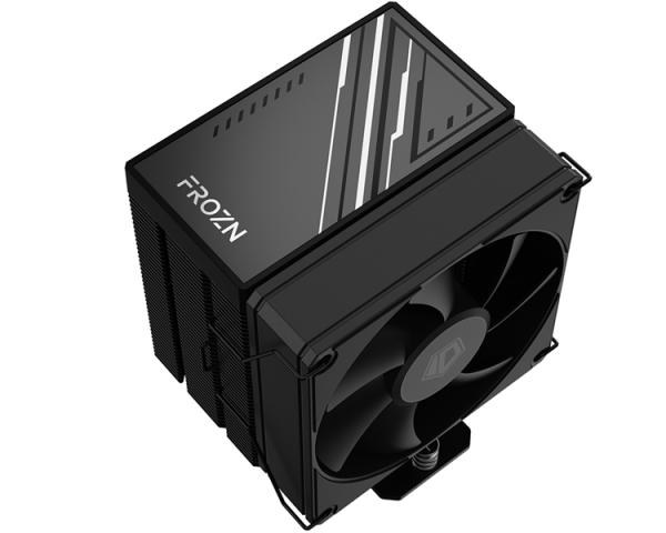 Фото ID-COOLING FROZN A400 BLACK LGA1700/1200/115X/AM5/AM4 (15шт/кор, TDP 180W, PWM, 4 тепл.трубки прямого контакта, FAN 92mm) RET