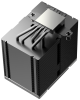 Фото DEEPCOOL AK500 G2 LGA1851/1700/1200/115X/AM5/AM4 (9шт/кор, TDP 240W, PWM, Fan 120mm, 5 тепл. трубок, Copper Base, Wood-grain top cover, черный) RET (R-AK500G2-BKNNMN-GJD)