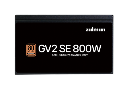 Фото Zalman ZM800-GV2SE, 800W, ATX12V v2.52, APFC, 12cm Fan, 80+ Bronze, Retail