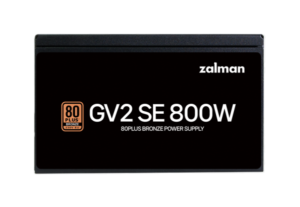 Фото Zalman ZM800-GV2SE, 800W, ATX12V v2.52, APFC, 12cm Fan, 80+ Bronze, Retail