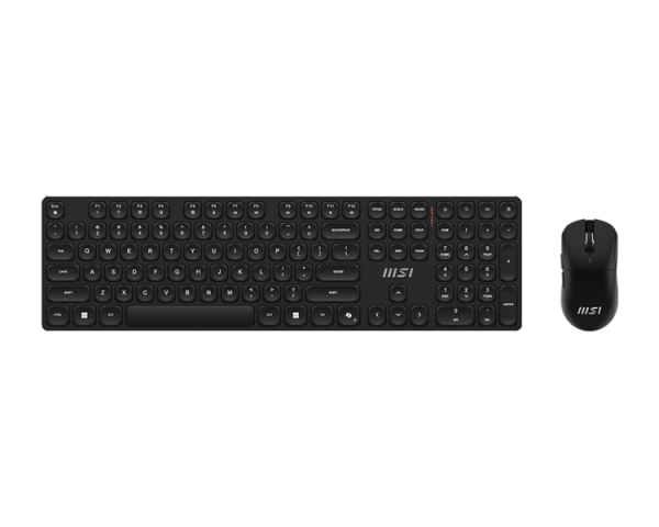Keyboard and Mouse MSI FORGE K210 Combo, Wireless, Black