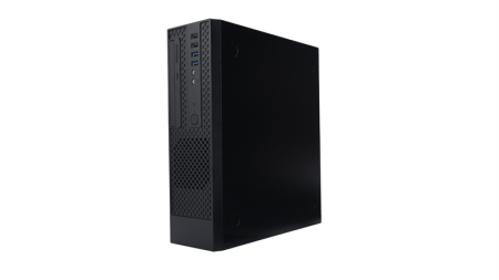 Фото Slim Case InWin CK709 Black 300W PM-300TFX 80+ Bronze U3*2+U2*2+A(HD)+FAN+ intrusion switch Micro-ATX, mini-ITX