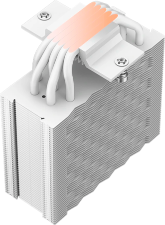 Фото PCCooler RZ500 WH, 120mm FAN, 5 HEAT PIPES, 4-PIN PWM, 500-2200 RPM, 32 DBA, FDB BEARING, LGA 1851/1700/1200/115X, AMD AM5/AM4