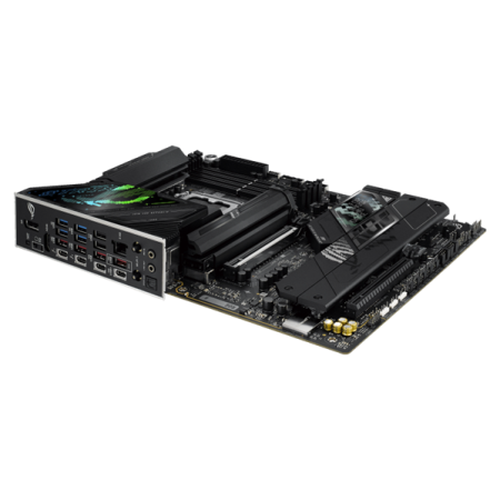 Фото ASUS ROG STRIX Z890-F GAMING WIFI, LGA1851, Z890, 4*DDR5, 4*SATA, 5*M.2, 8*USB 3.2, 2*Type-C, 2*PCIx16, 2*Thunderbolt™ 4, HDMI+DP, ATX; 90MB1I40-M0EAY0