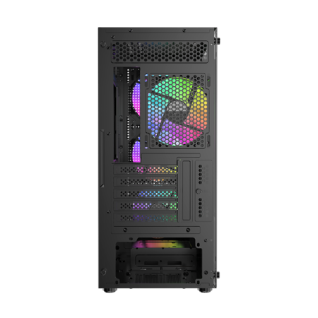 Фото Ocypus Gamma C50 BK ARGB, MATX, USB3.0*1+USB2.0*2, FRONT 3x120mm ARGB, REAR 1x120mm ARGB