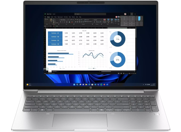 HP Probook 460 G11 U7-155U 16" WUXGA (1920x1200) UWVA 300 nits 16GB (1x16GB) DDR5 5600,512GB SSD,Intel AX211 Wi-Fi,Backlit,FPR,56Whr,1y,1.8kg,Dos,KB Eng/Rus