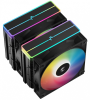 Фото DEEPCOOL AG620 BK ARGB V2 LGA20XX/1700/1200/115X/AM5/AM4 (9шт/кор, TDP 260W, PWM, ARGB DUAL Fan 120mm, 6 тепл. трубок, черный) RET (R-AG620-BKAMMN-GJD)