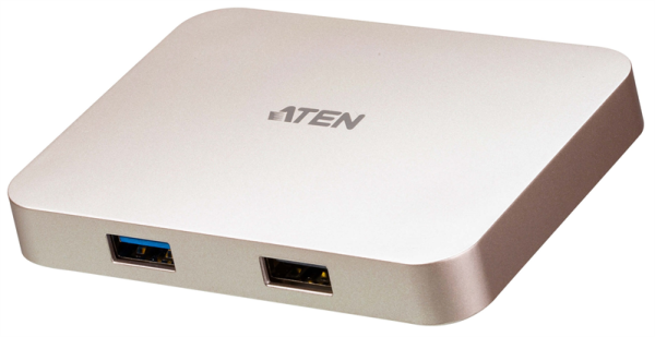 ATEN USB-C 4K Ultra Mini Dock with Power Pass-through