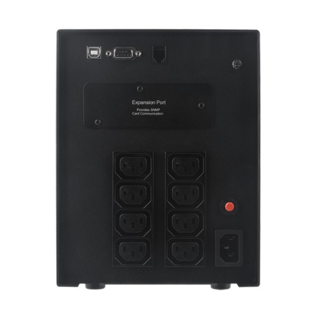 Фото CyberPower PR1500ELCD Line-Interactive 1500VA/1350W USB/RS-232/EPO/SNMPslot (8 IEC С13)
