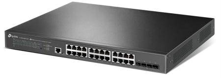Фото TP-Link SG3428XPP-M2, Omada™ 24-Port 2.5GBASE-T and 4-Port 10GE SFP+ L2+ Managed Switch with 16-Port PoE+ 8-Port PoE++