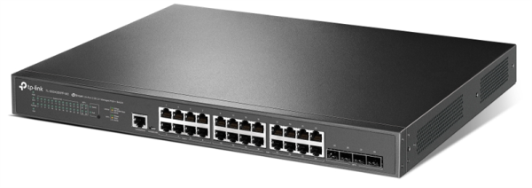 Фото TP-Link SG3428XPP-M2, Omada™ 24-Port 2.5GBASE-T and 4-Port 10GE SFP+ L2+ Managed Switch with 16-Port PoE+ 8-Port PoE++