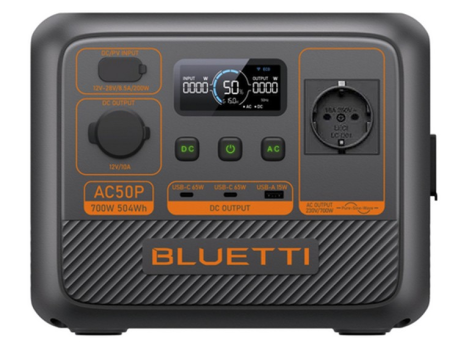 Фото Bluetti Premium 50 (AC50P) Portable Power Station, 700W/504Wh, LiFePO4, 6,87kg