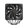 Ocypus Delta A62 EX BK Digital, 2x120mm ARGB FAN, Top Display Panel, 6 HEAT PIPES, 4-PIN PWM, 600-1800 RPM, 31DBA, HYDRO BEARING, LGA115X/1200/1700/18XX, AM4/AM5