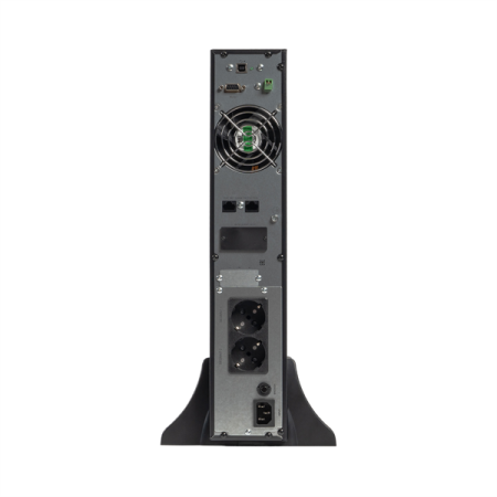 Фото (8762) SKAT-UPS 1000-RACK-ON P3 - ИБП 1000 Вт, On-Line, синус, внешн. АКБ 24В, 2хSchuko