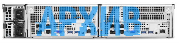 Фото AIC Storage Server 2-NODE 2U XP1-A201PVXX noCPU(2)2nd Gen Xeon Scalable/TDP 165W/ no DIMM(16) per node/ 24x2,5''+ 2x2,5''(per node)/ 2x10GB SFP+/ 2x1GbE/ 3 x8 slots(FHHL)/2x1300W