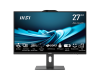 MSI Pro AP272P 14M AiO 27" FHD(1920x1080)IPS AG Non-touch, Core i5-13500(2.5GHz), 16Gb(16*1) DDR5 SO-DIMM, 512GB SSD M.2, Intel Graphics,WiFi,BT,camera, WirelessKB&mouse Eng/Rus,No OS,1y war-ty, Black