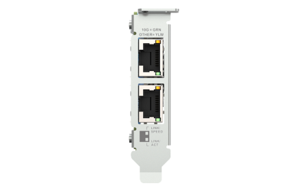 Фото QNAP Expansion Card QXG-10G2T PCIe Gen3x4 2x10GbE(BASE-T)